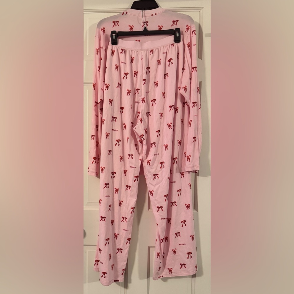 SKIMS  Boyfriend Long Sleeve And Pant Set New - Picture 11 of 16